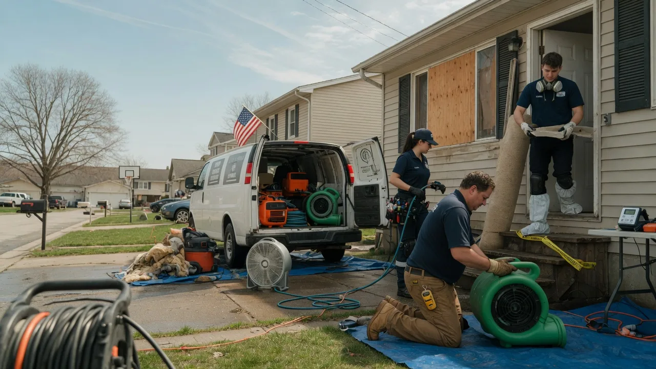 Water Damage Restoration in Bangs, TX near me